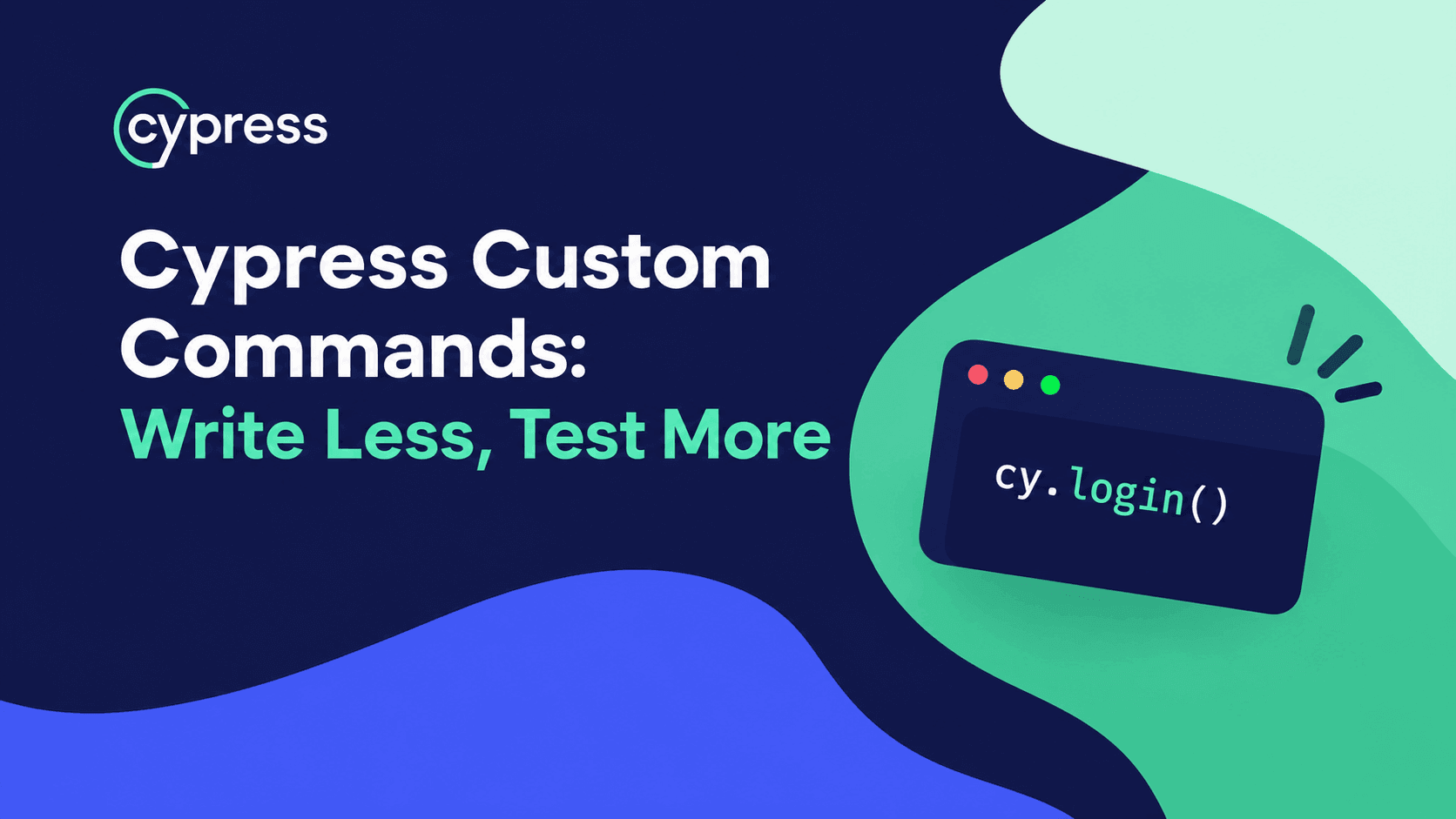 Cypress Custom Commands Banner
